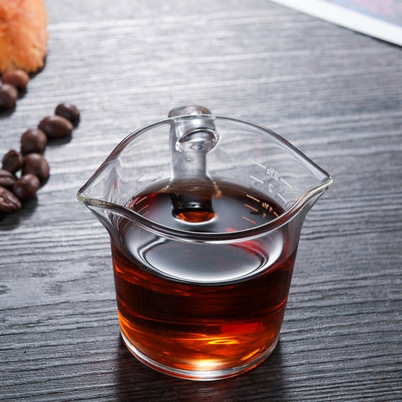 Tasse à mesurer expresso avec poignée et mesures