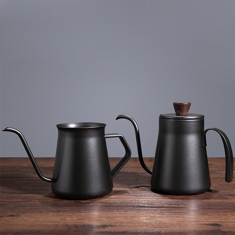 Drip Kettle Cafetière ou Théière Inox 400ML
