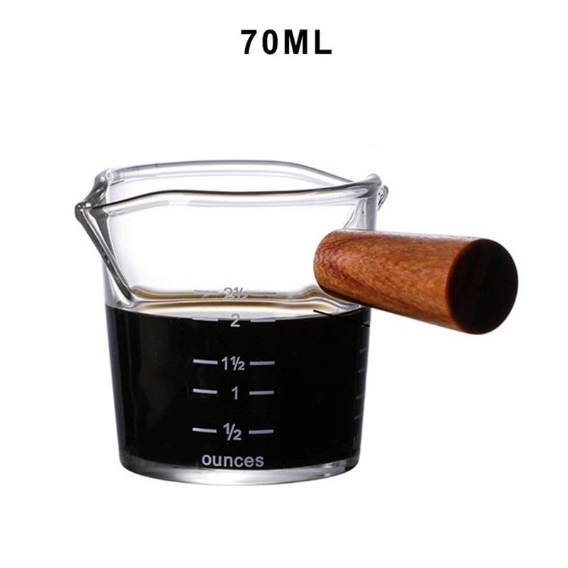 Tasse à mesurer expresso avec poignée et mesures