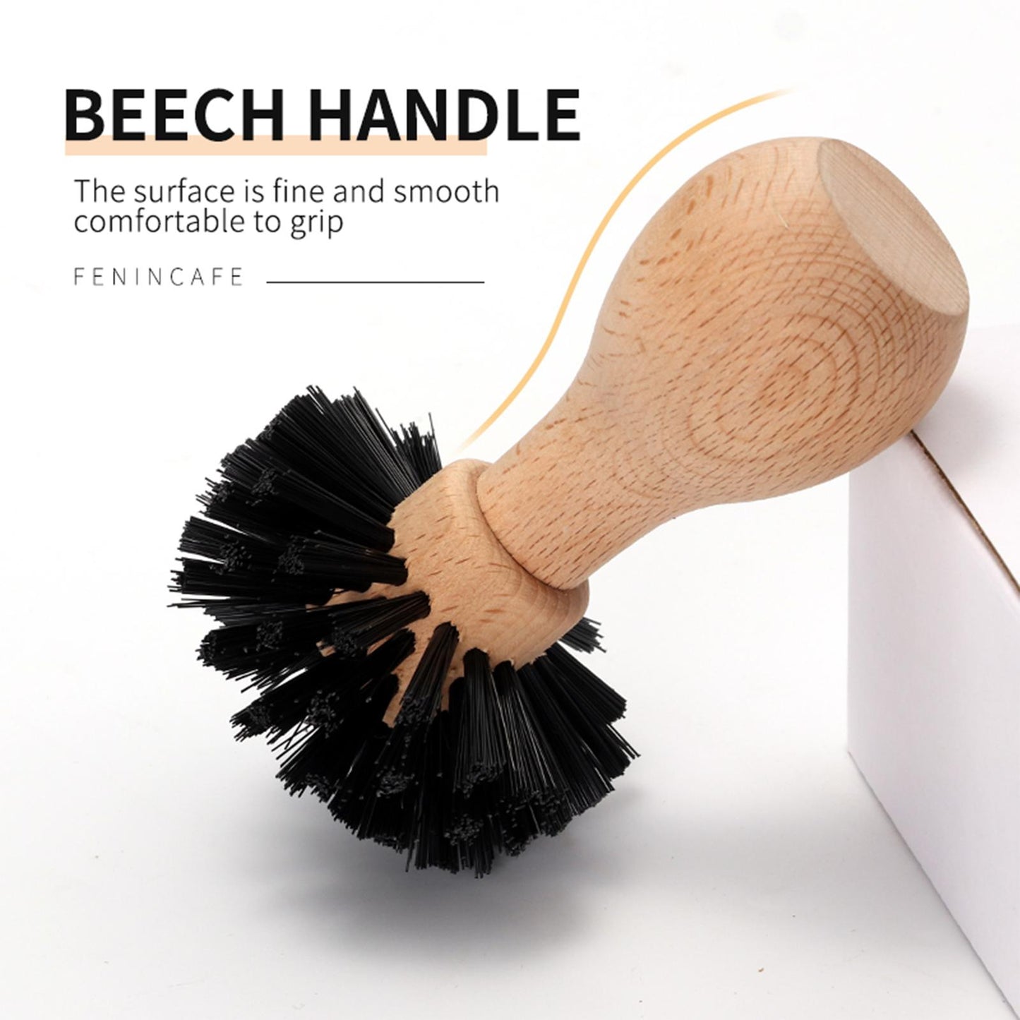 Brosse de nettoyage pour porte-filtre/café