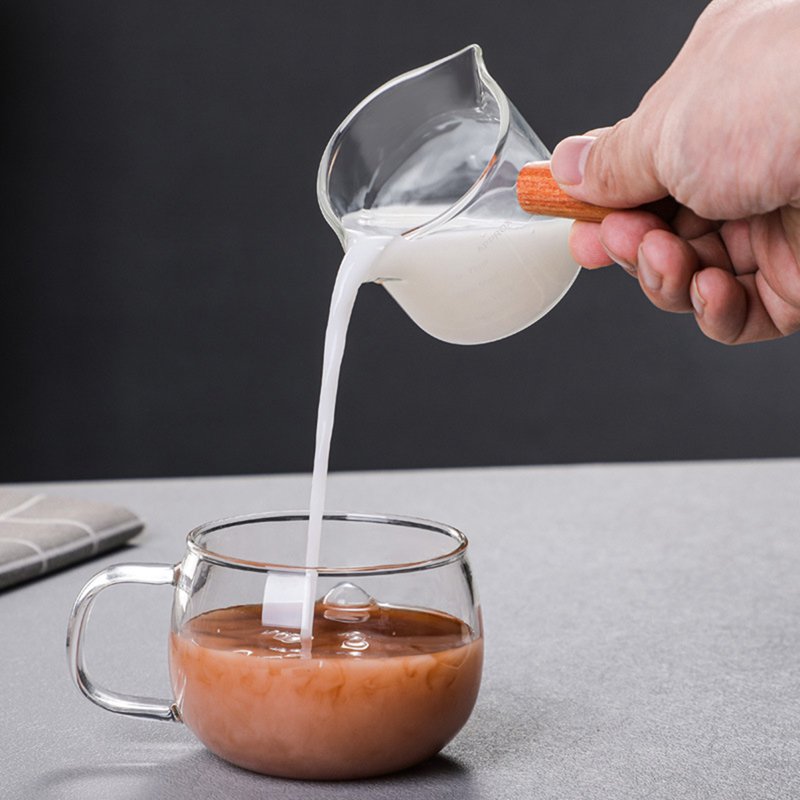 Espresso Measuring Cup With Handle & Measurements