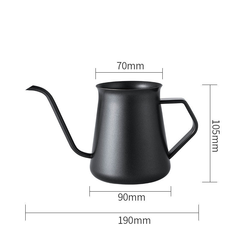 Drip Kettle Coffee or Tea Pot Stainless Steel 400ML