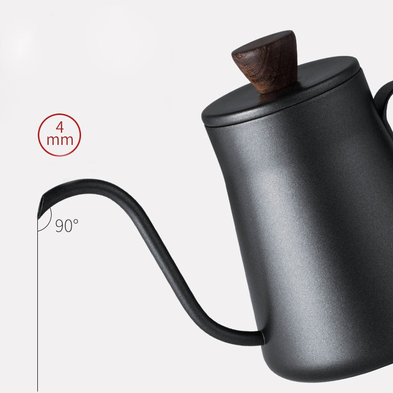 Drip Kettle Coffee or Tea Pot Stainless Steel 400ML