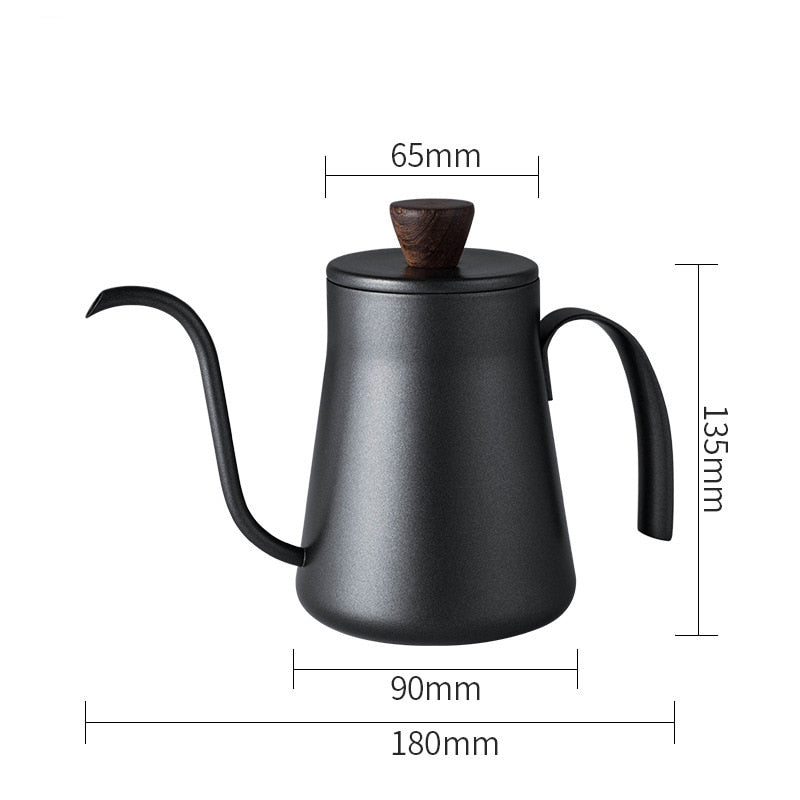Drip Kettle Coffee or Tea Pot Stainless Steel 400ML